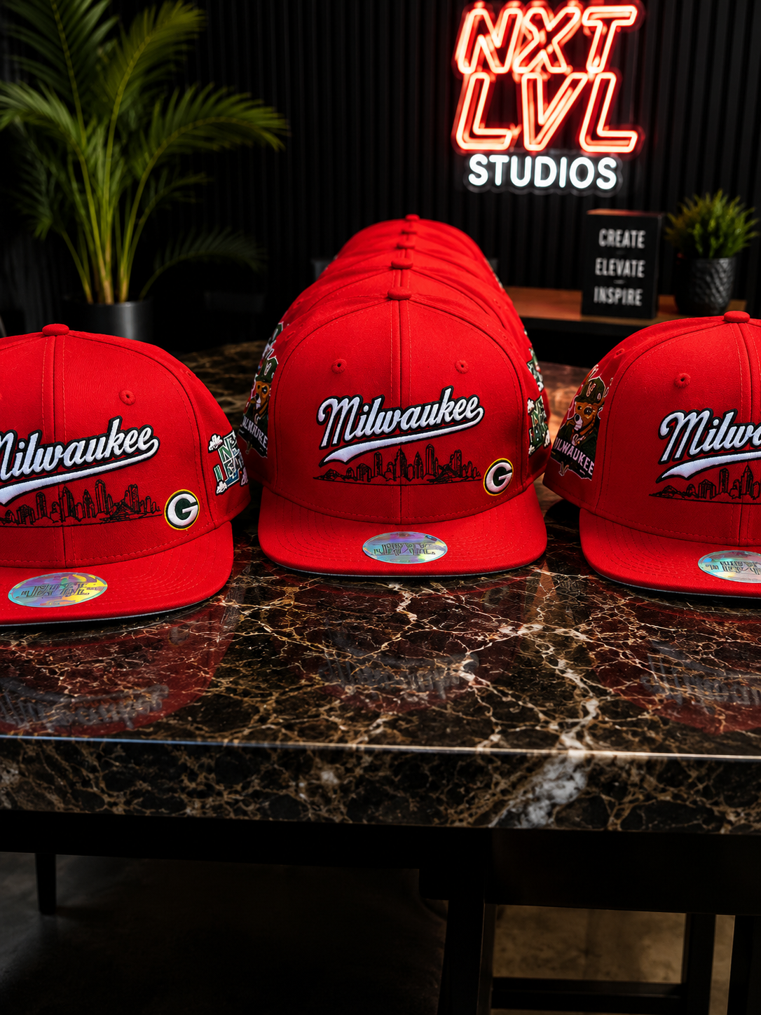 NxtLvL5tudio5 Hat - Red